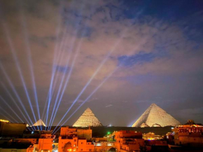 Grand tower pyramids view